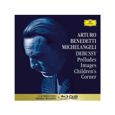 Universal Music Arturo Benedetti Michelangeli - Debussy: Préludes I & II, Images I & II, Children's Corner (CD + Blu-ray) klasszikus