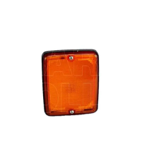  Universal Teherautók Hátsó lámpa sárga irányjelzőegységgel 140x116 mm (0C8T) hátsó lámpa