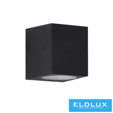 Universo fali lámpa 1×GU10 IP65 68×80×80mm fekete kültéri világítás