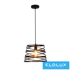 Universo Függeszték 1xE27 IP20 D325x1430mm fekete világítás