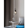 Universo Függeszték 1xE27 Max.60w IP20 Fekete D140x250x1200mm