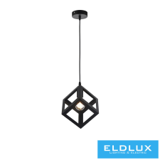 Universo Függeszték 1xE27 Max.60w IP20 Fekete D160x1230mm világítás