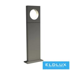 Universo kerti lámpa LED 12w 600lm 4000k IP65 170×70×500mm szürke kültéri világítás