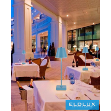 Universo Tölthető asztali lámpa 5V-2000mAh 1w 100lm CCT 108x375mm Kék világítás