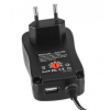  Univerzális hálózati adapter 3V-12V 2.1A 30W USB A 2.0 jack