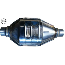  Univerzális ovál kerámiabetétes katalizátor, Ø50mm, 700-2500 cm³, EURO2 kipufogó alkatrész