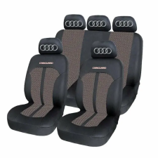  Univerzális Premium Carguard Üléshuzat Készlet Audi-val Personalizált – Fekete/Bézs ülésbetét, üléshuzat