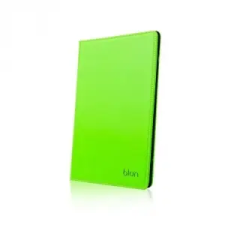  Univerzális TabletPC tok, mappa tok, 10", stand, Blun, lime tablet tok