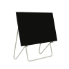  Univerzális TV állvány, Pedestal típus, Bloom, 40"-60" (101-152 cm) képátlóhoz, maximális terhelhetőség 50 kg, csúszásmentes lábak, könnyen összeszerelhető, szatén rozsdamentes acél, skandiná