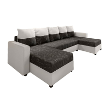  Univerzális ülőgarnitúra, szürke/fehér, ASTANO U bútor