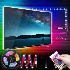 Univerzális USB LED szalag, TV háttérvilágítás, távirányítóval világítási kellék