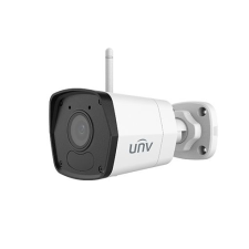 UNIVIEW easy 2mp wifi csőkamera, 4mm fix objektívvel, mikrofonnal, tápegység nélkül ipc2122lb-af40wk-g megfigyelő kamera