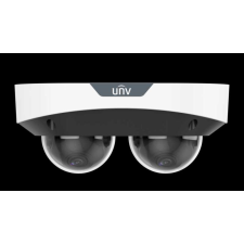 UNIVIEW UNV - Duál Dóm kamera, 2x2 MP, 2db beépített mikrofon, IK10 megfigyelő kamera