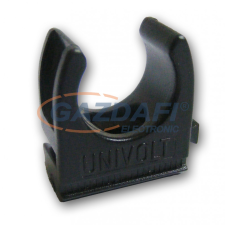 Univolt 009637 HFCL 32 Pattintóbilincs, halogénmentes, sorolható, fekete, UV-álló villanyszerelés