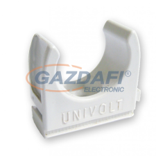 Univolt 037041 HFCL 20 Pattintóbilincs, halogénmentes, sorolható, fehér villanyszerelés