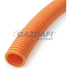 Univolt 065098 FXPY 16 Gégecső narancssárga, halogénmentes, >320N 100m/tekercs villanyszerelés