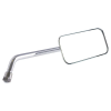 Unknown Jobb oldali STANDARD tükör, krómozott, hosszú, téglalap alakú, motorkerékpárhoz Unknown Kormányok és tartozékaik Tükrök Tükrök (OEM)