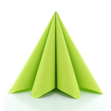  Ünnepi asztali szalvéták Linclass - Lime / 40 x 40 cm / 50 db papírárú, csomagoló és tárolóeszköz