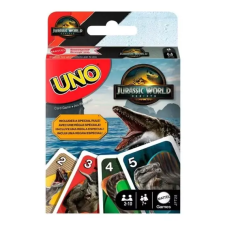  Uno kártya- Jurassic World 2025 társasjáték