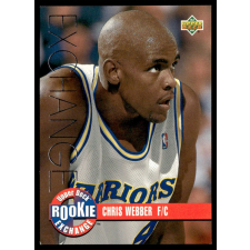 Upper Deck 1993-94 Upper Deck Rookie Exchange #RE1 Chris Webber gyűjthető kártya