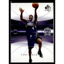 Upper Deck 2005-06 SP Authentic #73 Chris Webber gyűjthető kártya