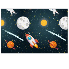 Űr Rocket Space műanyag asztalterítő 120x180 cm lakástextília