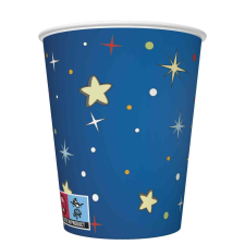 Űr Rockets&Aliens papír pohár 8 db-os 250 ml party kellék