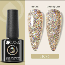 UR Sugar Arany Csillámos Gél Lakk - 7ml lakk zselé