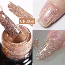 UR Sugar Csillámos Rubber Base Gél - URB058 - 7ml lakk zselé