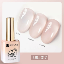 Ur Sugar Jelly Nude- Üveghatású Gél Lakk URJ017 lakk zselé