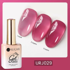 Ur Sugar Jelly Nude- Üveghatású Gél Lakk URJ029 lakk zselé