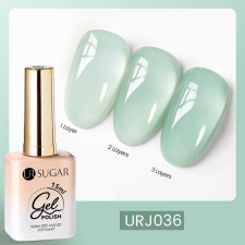 Ur Sugar Jelly Nude- Üveghatású Gél Lakk URJ036 lakk zselé