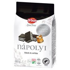  Urban black&amp;white nápolyi 180g csokoládé és édesség