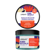 URBAN CARE Hajerősítő hajpakolás quinoával és mandulaolajjal minden hajtípusra 230 ml hajbalzsam