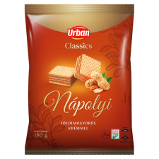  Urban Classics töltött ostya 180 g földimogyorós krémmel csokoládé és édesség