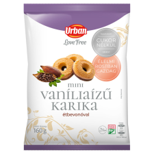 Urban Love Free vanília ízű karika hcn 160 g diabetikus termék