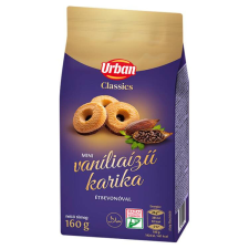  URBÁN VANÍLIÁS KARIKA MINI 160G csokoládé és édesség