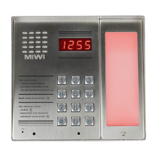 Urmet 1062-101D MATIBUS-SE BASIC digitális kaputábla, info modullal,esőv.-vel, kaputelefon