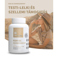 USA Medical Ashwagandha® KSM66 kapszula glicinnel 60 db vitamin és táplálékkiegészítő
