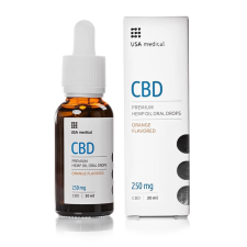 USA medical CBD Olaj 250 mg | 30 ml vitamin és táplálékkiegészítő