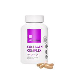 USA Medical Collagen Complex - Kollagén kapszula 5 féle kollagénnel (60 Kapszula) vitamin és táplálékkiegészítő