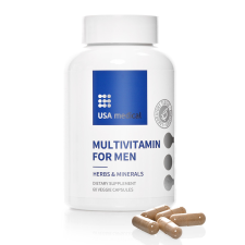 USA Medical Férfi MULTIVITAMIN 60 kapszula Usa Medical vitamin és táplálékkiegészítő