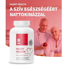 USA Medical Heart Health Szív egészség nattokinázzal 60 kapszula vitamin és táplálékkiegészítő