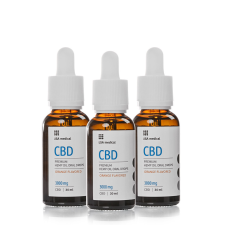 USA Medical L CBD OLAJ 3000MG 30ML TRIO vitamin és táplálékkiegészítő