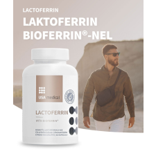USA Medical Laktoferrin BioFerrin®-nel kapszula 60 db vitamin és táplálékkiegészítő
