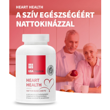 USA Medical Szív egészség nattokinázzal kapszula 60 db vitamin és táplálékkiegészítő