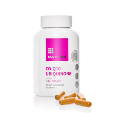 USA Medical USA medical Q10 koenzim kapszula Q10 UBIQUINONE – 60 db vitamin és táplálékkiegészítő