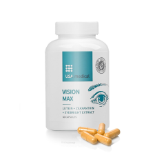  USA medical Vision Max Szemvitamin kapszula növényi hatóanyagokkal 60 db vitamin és táplálékkiegészítő