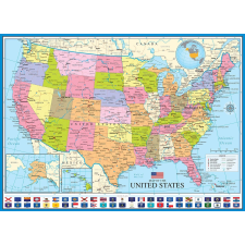 USA politikai térkép puzzle 1000 darabos puzzle, kirakós