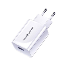 USAMS CC083 hálózati gyorstöltő adapter QC3.0, 18W fehér (1375895) (usams1375895) mobiltelefon kellék